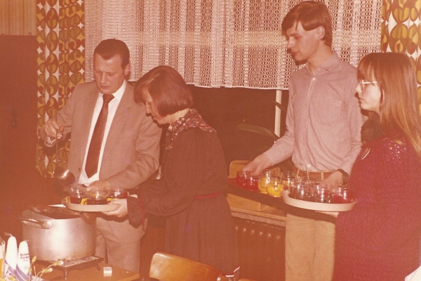 Feuerzangenbowle 1982 im Hotel Grass