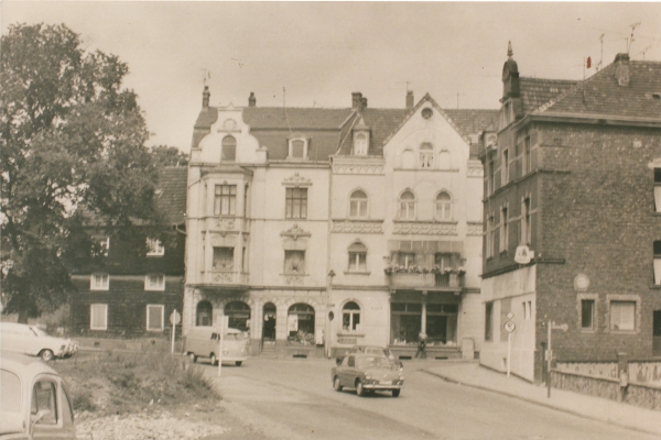 Blick auf die Häuser der unteren Möllerstraße