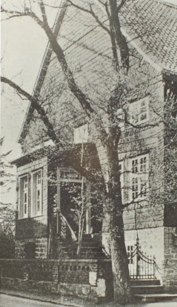 Hof Brass oder „Baltershus“ um 1942