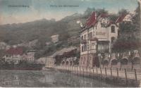Mühlenteich ca. 1915 - Villa Sonnenschein, Postkarte