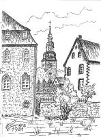 Stiftskirche mit Kurienhaus