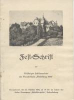 Wanderklub " Schloßberg 1905 " 22. Oktober 1955