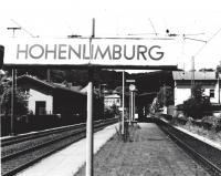 Bahnsteig Hohenlimburg