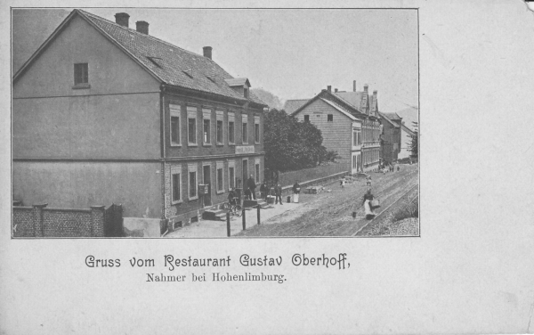 Restaurant Gustav Oberhoff, Postkarte