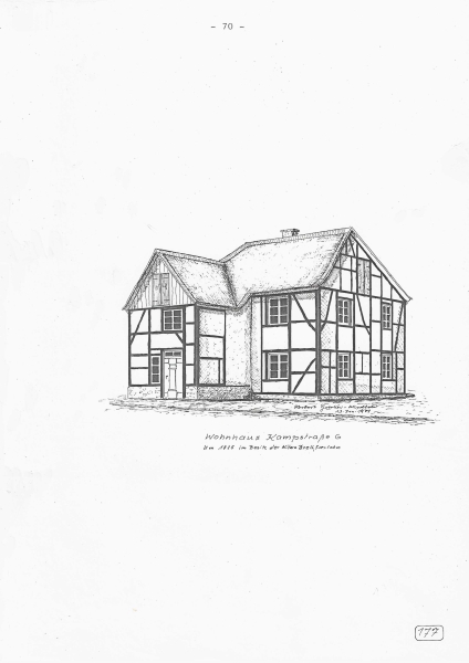 Wohnhaus Kampstraße 6, heute Gaußstraße