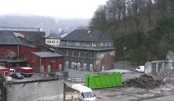 Rundgang am 20.03.2006 vom Hoesch Museum zum Kaltwalzwerk, dann Schleipenbergstraße