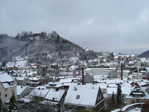 Blickrichtung Unterm Hagen im Winter