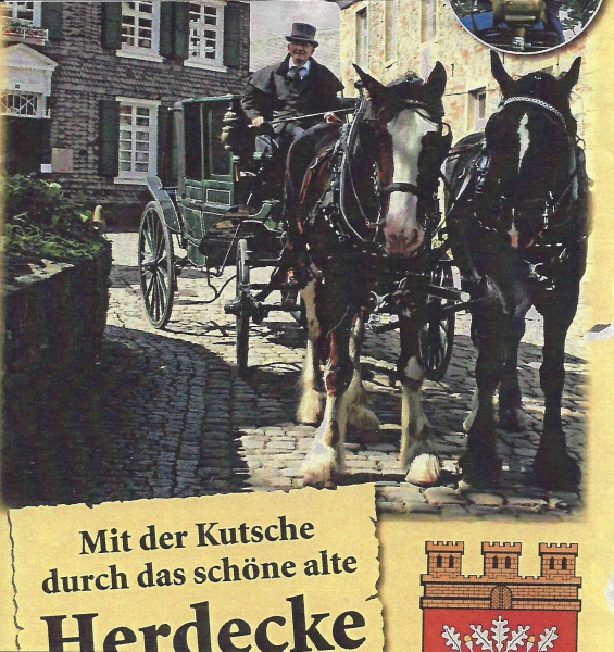 Kutschfahrt durch Herdecke