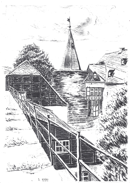 Schloss Hohenlimburg vom Wehrgang aus