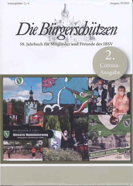 Die Bürgerschützen 59. Jahrbuch Ausgabe 59/2021