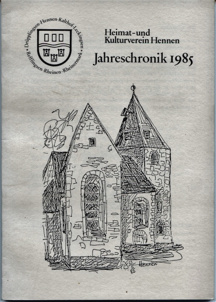 Jahreschronik 1985