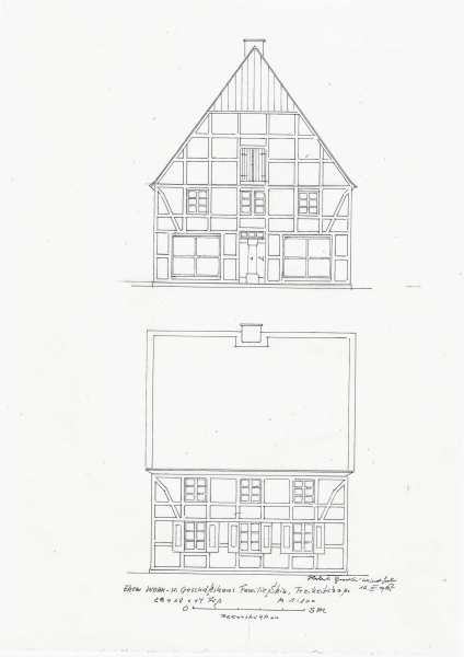 Ehem. Wohn- und Geschäftshaus Familie Stein