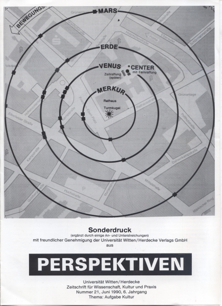 Perspektiven Planetenmodell Hagen, 1990