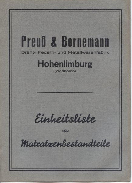 Preuß & Bornemann Hohenlimburg