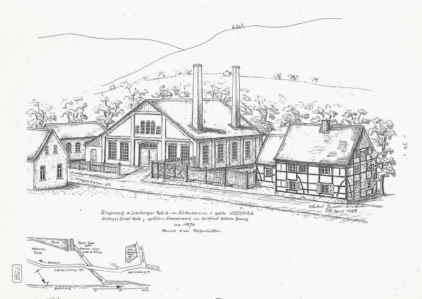 Ursprung des Limburger Fabrik- und Hüttenvereins (später Hoesch)