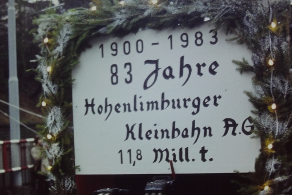 Hohenlimburger Kleinbahn 1983