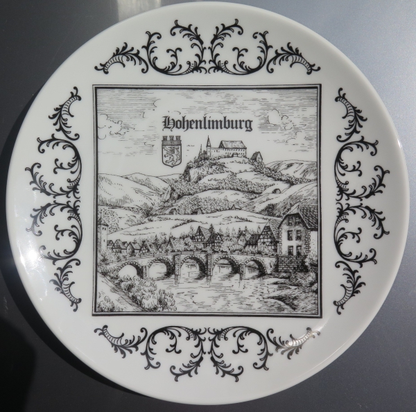 Wandteller Motiv Hohenlimburg