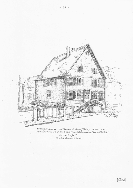 Ehemal. Wohnhaus von Theodor und Adolf Böing