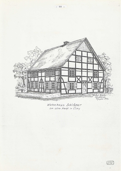 Wohnhaus Schläper Am alten Markt in Elsey