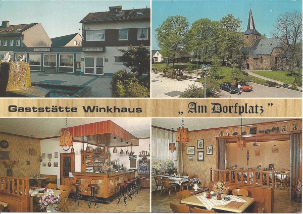 Wiblingwerde Gaststätte Winkhaus "Am Dorfplatz"