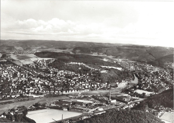 Hohenlimburg / Westfalen - Blick auf Elsey