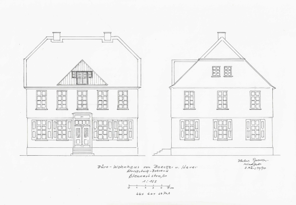 Büro- Wohnhaus von Boecker und Haver
