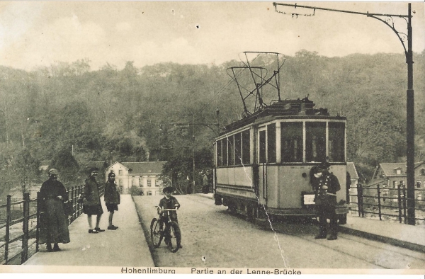 Partie an der Lenne-Brücke