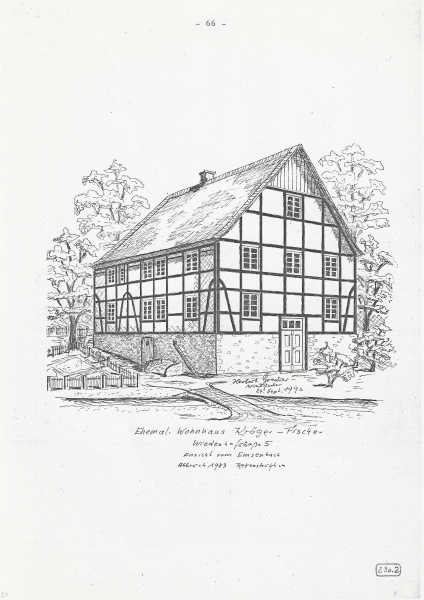 Wohnhaus Kröger - Fischer, Wiedenhofstr. 5