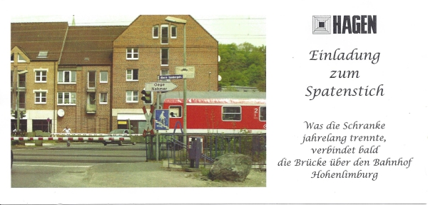 Einladung zum Spatenstich