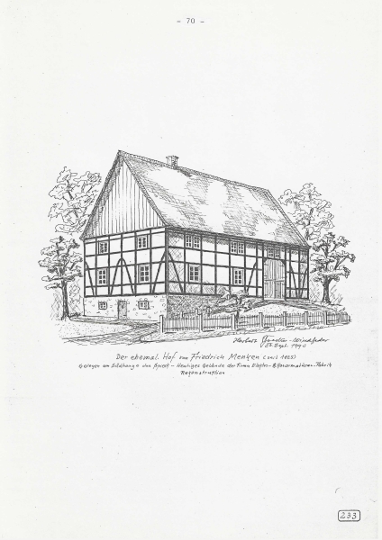 ehem. Hof von Friedrich Menken
