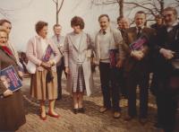 Fürstin Sissi auf Schloss Hohenlimburg 1985