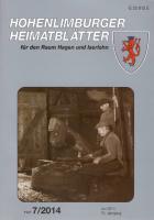 2014 07 Der Hammerschmied Hugo Schriever und Sohn Walter bei der Arbeit im Hammer von Selbach. Foto: Sammlung W. Bleicher, um 1940