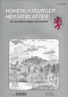 2003 04 Ansicht vom Weinhof auf Schloss Hohenlimburg; vom Lenneufer bei Bilstein aus (Frühjahr 2002). Aquarell: Hilbert Ossenberg-Engels