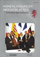 2000 10 Im Jahre 1996 fand das erste offizielle Zusammentreffen von Franzosen (Liévin), Österreichern (Bruck) und Deutschen (Hohenlimburg) in Liévin statt. V. l.: Marie Schumann (Hohenlimburg), Johann Merl (Bruck), Monique Rousseau (Liévin), ...