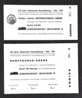 730 Jahre Marktrecht Hohenlimburg 1982