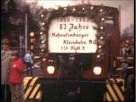 Hohenlimburg im Winter + letzte Fahrt der Kleinbahn 1983