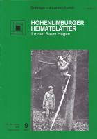 1983 09 Mitglieder der AG Naturschutz im Verein für Orts- und Heimatkunde Hohenlimburg beim Anbringen von Nisthilfen. Foto: Widbert Felka 1981