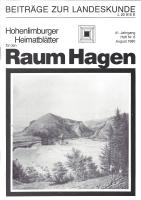 1980 08 Eine der ältesten bekannten Ansichten Gennas und des Letmather Burgberges. Ölgemälde 19. Jhs. U. M. Klinkeimer