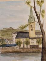 ev.-ref. Kirche mit Schloss Hohenlimburg