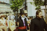 Stadtfest Hohenlimburg 1985: Szene "Aus der Franzosenzeit", 1. Juni,