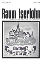 1977 03 Ausschnitt aus dem Flaschenetikett für den 32 %igen Korn der Brennerei Fritz Oberhoff, Hohenlimburg