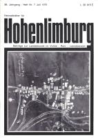 1975 07 Plan des Flecken Hagens nach dem Brand von 1724. Foto Albert Schäfer, 1939