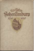 700 Jahre Hohenlimburg 1230 - 1930