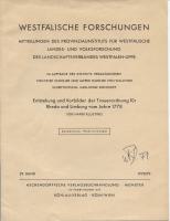 Westfälische Forschungen, 1978/79