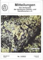 Mitteilungen des Verbandes der deutschen Höhlen- und Karstforscher e. V. Nr. 3/2022 Jahrgang 68 3. Quartal