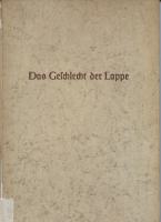 Das Geschlecht der Lappe, 1939