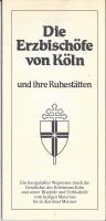 Die Erzbischöfe von Köln … und ihre Ruhestätten, 1995