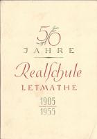 Realschule Letmathe - Juni 1955