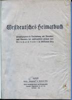 Westdeutsches Heimatbuch, 1926