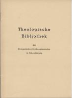Theologische Bibliothek der Evangelischen Kirchengemeinde in Hohenlimburg, Teil 1